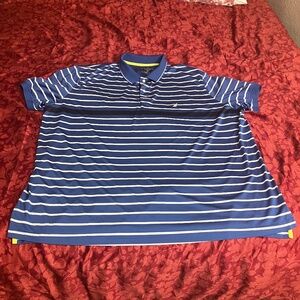 Men’s Stripe Nautica Polo